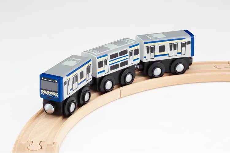 moku TRAIN 042 235系横須賀線 MOK-042 モクトレイン 電車 木のおもちゃ 木製玩具 |  | 01