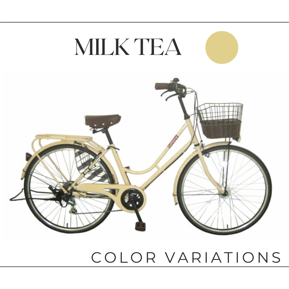 自転車 26インチ 完成品 シティサイクル LEDオートライト 自転車