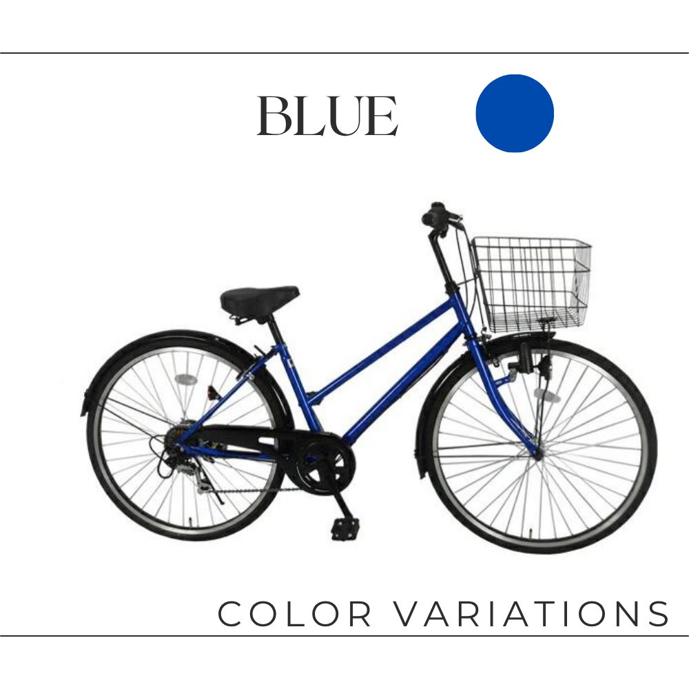 自転車 26インチ 完成品 おしゃれ Lupinus ルピナス LP-266TA-K シティ