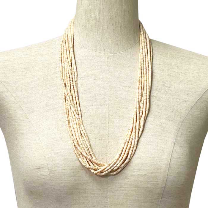 インディアンジュエリー サントドミンゴ族 10連 シェル ヒシ