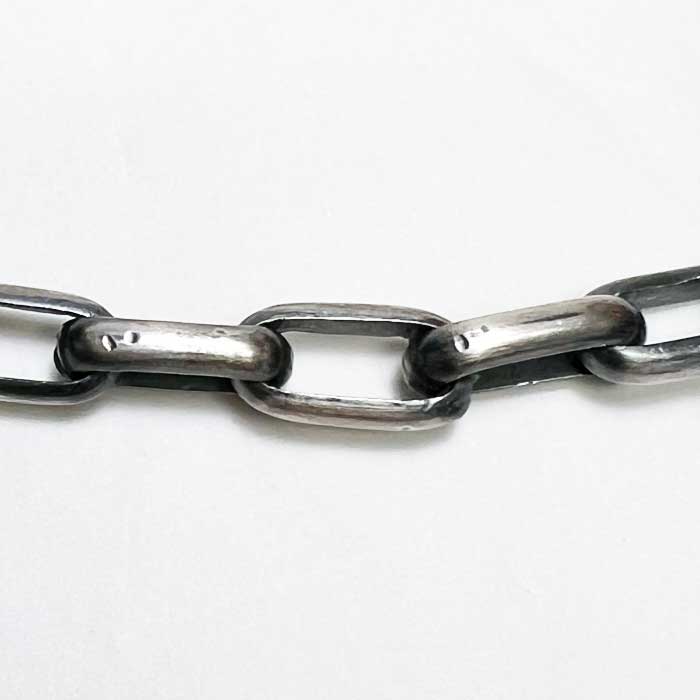 インディアンジュエリー ナバホ族 シルバー チェーン ネックレスINDIAN JEWERLY Navajo Silver Chain Necklaceの画像