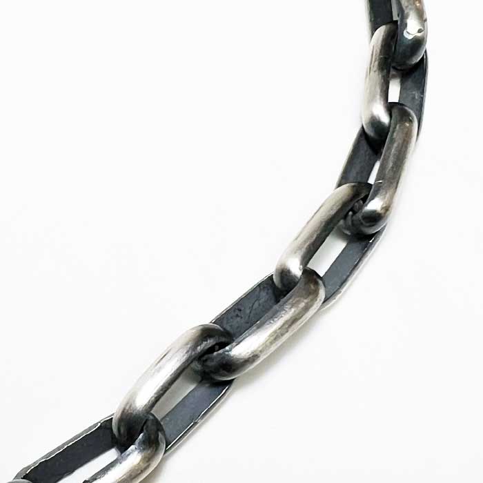 インディアンジュエリー ナバホ族 シルバー チェーン ネックレスINDIAN JEWERLY Navajo Silver Chain Necklaceの画像