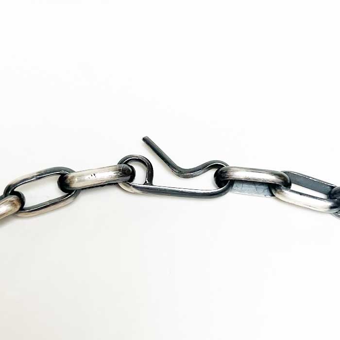 インディアンジュエリー ナバホ族 シルバー チェーン ネックレスINDIAN JEWERLY Navajo Silver Chain Necklaceの画像