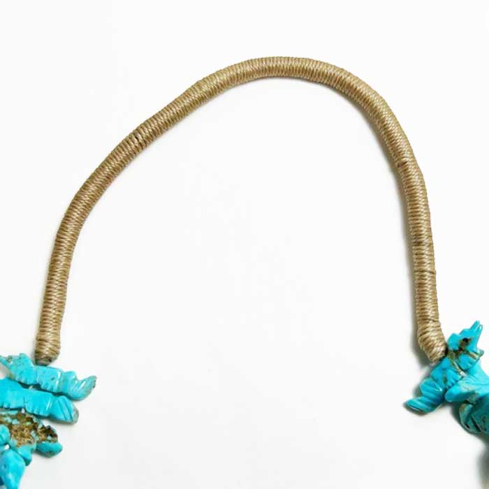 INDIAN JEWELRY Turquoise Fetish Necklace インディアンジュエリー