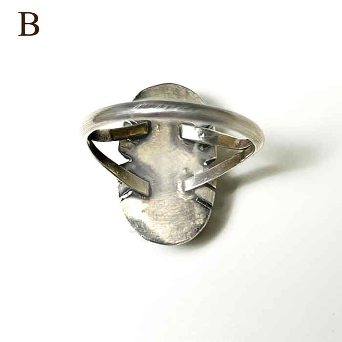 インディアンジュエリー ナバホ族 キングマン ターコイズ シルバー