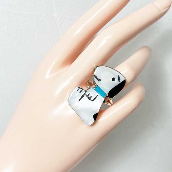 D*様 【ビッグサイズ】Shenel Comosona Zuni SNOOPY ビッグサイズ】Shenel Comosona Zuni SNOOPY Ring Shenel Comosona