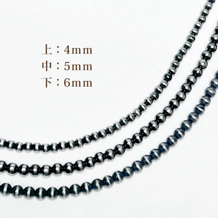 SILVER925 NAVAJO PEARL NECKLACEシルバーネックレス SILVER925 NAVAJO PEARL DESIGN NECKLACE/シルバー/ネックレス