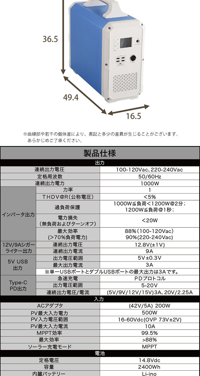 在庫処分セール モバイル バッテリー キャンプ 車中泊 屋外 野外 アウトドア 防災 充電 スマホバッテリー 400wh Iphone Pc ノートパソコン ケトル 電気 電ノコ 携帯 充電器 バッテリーチャージャー おしゃれ モバイルwifi 災害 電動 チェーンソー 投光器 最安値挑戦