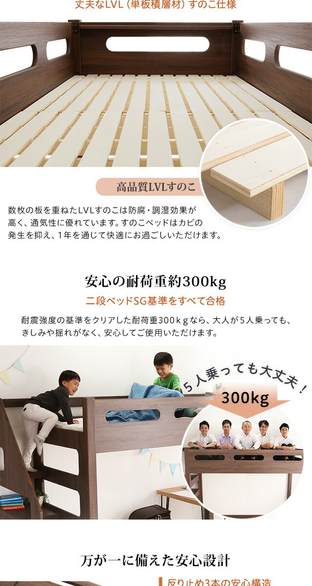 システムベッド ロフトベッド 階段付き S 木製 シングル ベッド ロータイプ Amazon｜システムベッド ロフトベッド 階段付き 木製 シングル