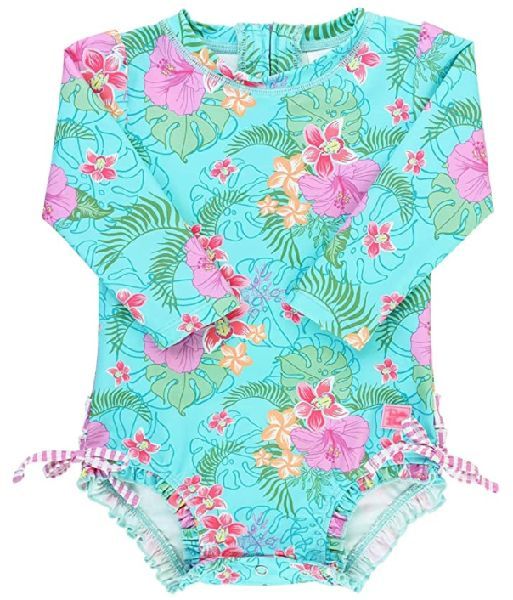 ラッフルバッツ 長袖ワンピース水着 ベビー水着 女の子 ラッシュガード 赤ちゃん Rufflebutts One Piece Rash Guard Ruf33 ベビー キッズ服 ナユタニコリ 通販 Yahoo ショッピング