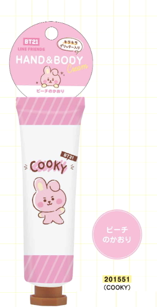 人気商品の BT21 ハンドクリーム i9tmg.com.br