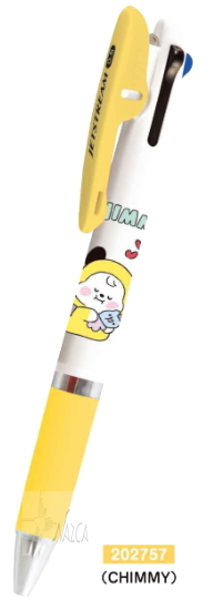 BT21 ペン ボールペン ジェットストリーム 3色ボールペン　新柄月登場　メール便なら何本でも180円で全国へ　0.5ｍｍ 韓流 ライン BTS  BLT 防弾少年団 公式