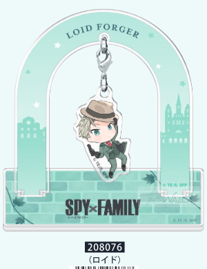 スパイファミリー SPY×FAMILY ぶらさがりアクリルスタンド★メール便OK（日本製 アーニャ ロイド ヨル グッズ 通販  キーホルダー インテリア アクリル）｜nazca｜02