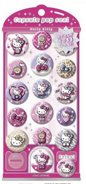 sanrio（サンリオ） カプセルポップシール メール便なら何枚OK ハロー