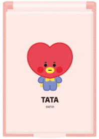 BT21 ミラー カードミラー 鏡 日本製 メール便なら￥240で全国へ LINE