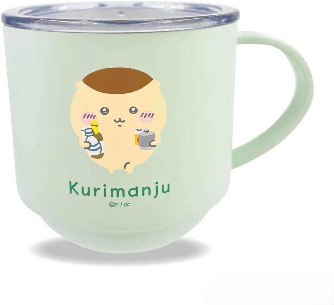ちいかわ スタッキング 蓋つきステンレスマグ チイカワ ハチワレ