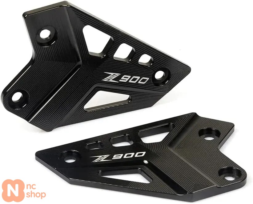 R&G(アールアンドジー) リアフットレストプレート シルバー Z900 Lつ 並行輸入品】 バイク用アクセサリー CNC フットペグ フットレスト リア