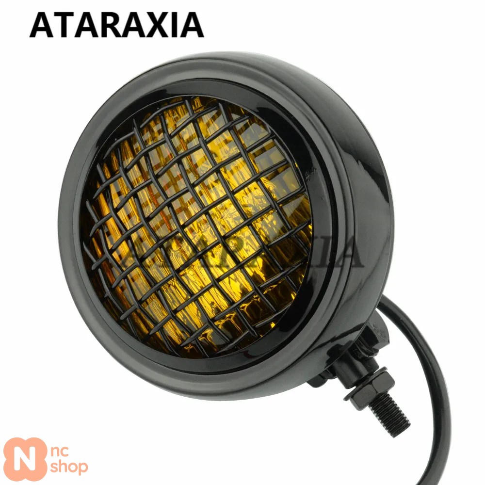 並行輸入品】 ハーレーチョッパー用汎用4.5インチヘッドライト密閉