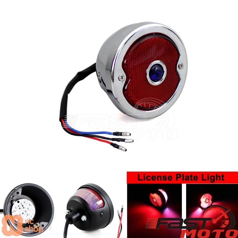 並行輸入品】 ハーレー用 ビンテージブレーキテールライト リアス
