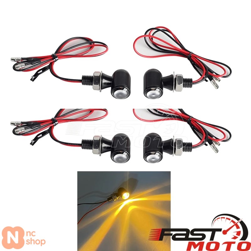 ミニLEDウインカー！カフェレーサー　チョッパーなどに 管010350 Amazon | MOTOR POWER 134-16 DC12V バイク 汎用 極小 LED ミニ