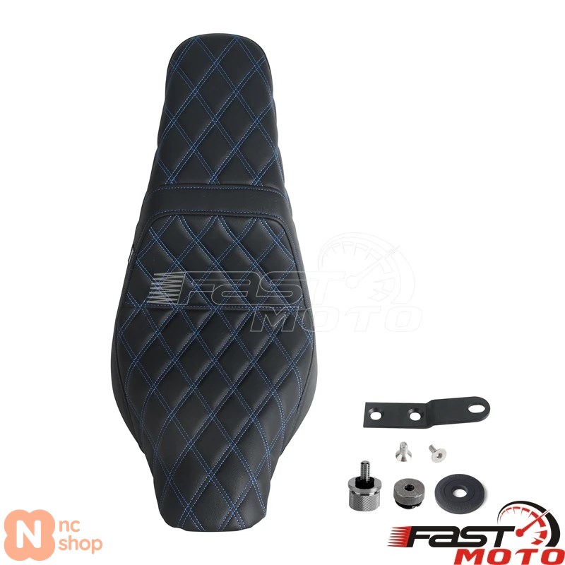 ブランド登録なし - 【並行輸入品】 自動二輪車 好いたらしい動かす席 御手伝い席用居敷きパッド 2人乗り用居敷き座蒲団 ハーレー ソフテイル スポーツグライド FLSB 置き目馬乗り S ST FXLR FXL