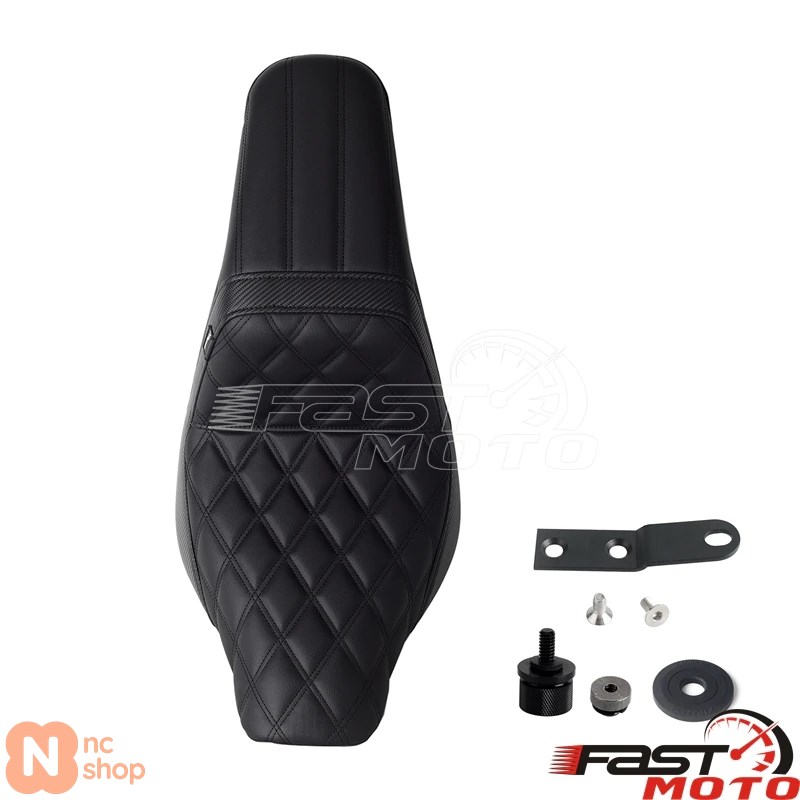ブランド登録なし - 【並行輸入品】 自動二輪車 好いたらしい動かす席 御手伝い席用居敷きパッド 2人乗り用居敷き座蒲団 ハーレー ソフテイル スポーツグライド FLSB 置き目馬乗り S ST FXLR FXL