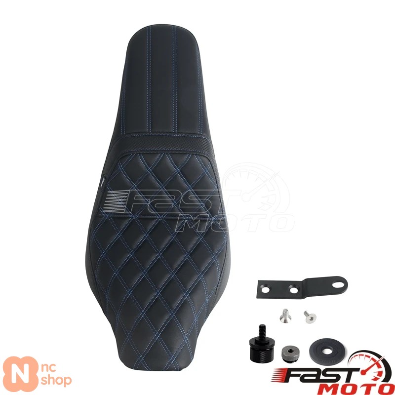 ブランド登録なし - 【並行輸入品】 自動二輪車 好いたらしい動かす席 御手伝い席用居敷きパッド 2人乗り用居敷き座蒲団 ハーレー ソフテイル スポーツグライド FLSB 置き目馬乗り S ST FXLR FXL