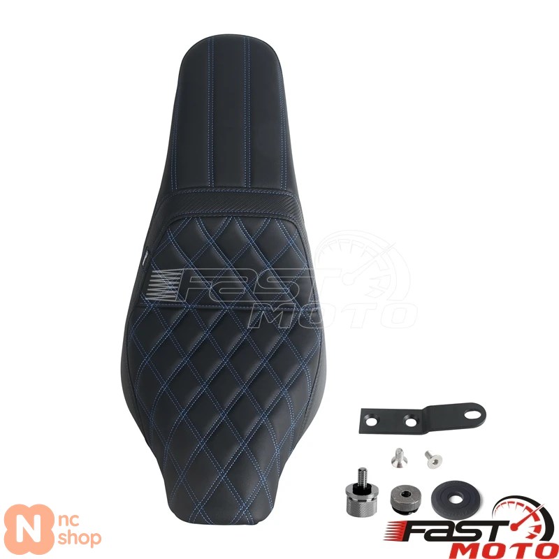 ブランド登録なし - 【並行輸入品】 自動二輪車 好いたらしい動かす席 御手伝い席用居敷きパッド 2人乗り用居敷き座蒲団 ハーレー ソフテイル スポーツグライド FLSB 置き目馬乗り S ST FXLR FXL