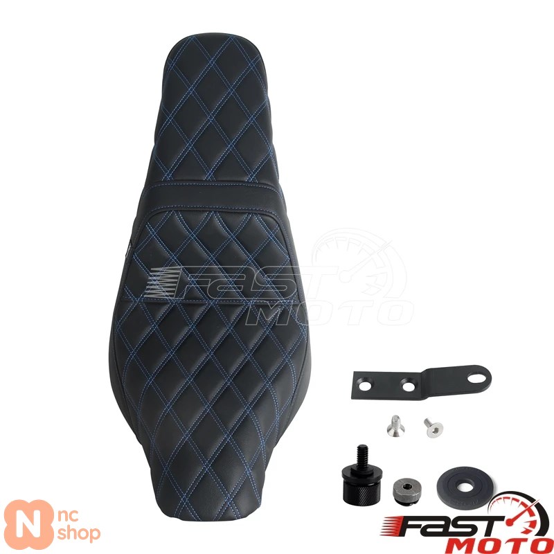 ブランド登録なし - 【並行輸入品】 自動二輪車 好いたらしい動かす席 御手伝い席用居敷きパッド 2人乗り用居敷き座蒲団 ハーレー ソフテイル スポーツグライド FLSB 置き目馬乗り S ST FXLR FXL