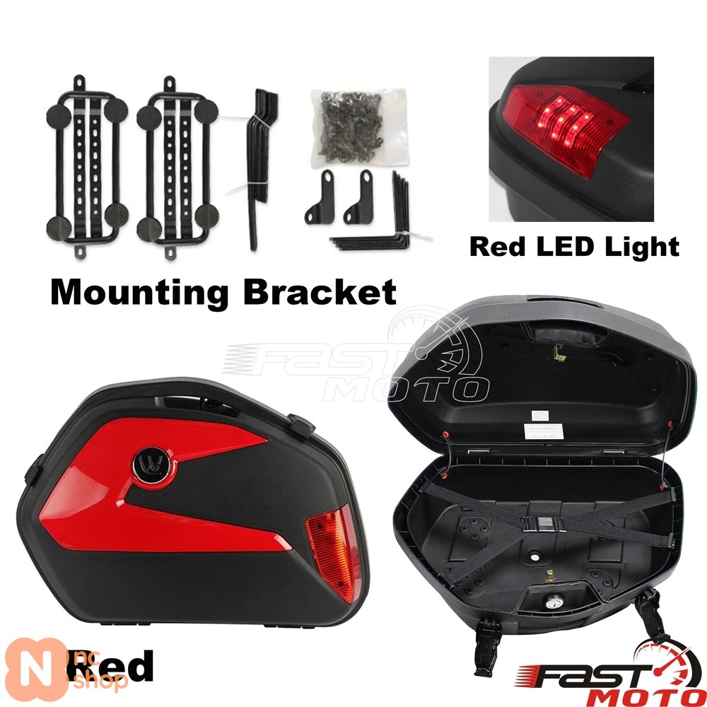 サイドケース 20L ストリートバイク用テールボックス マウント