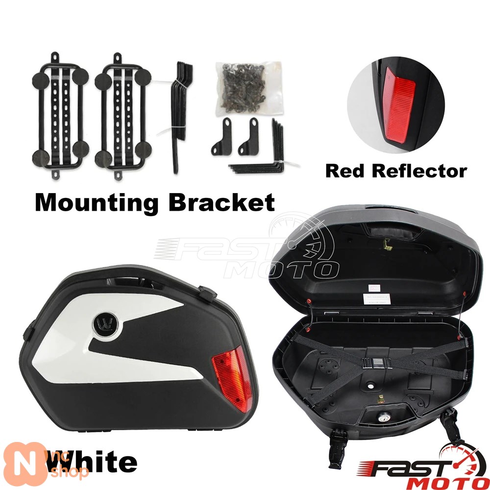 サイドケース 20L ストリートバイク用テールボックス マウント