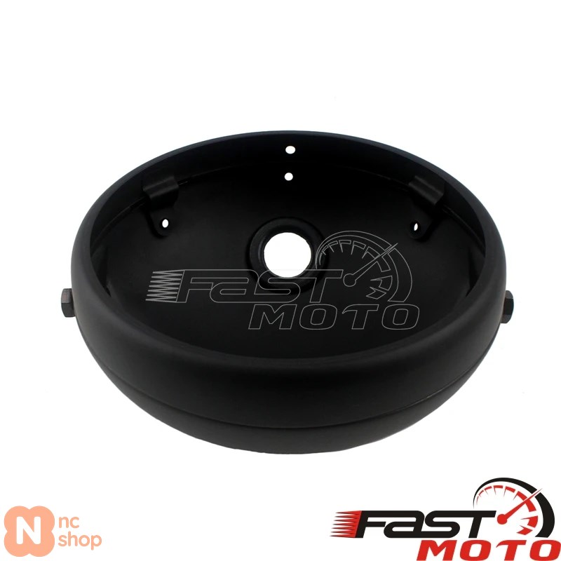並行輸入品】 7インチバイクヘッドライトハウジング バケットレトロLED