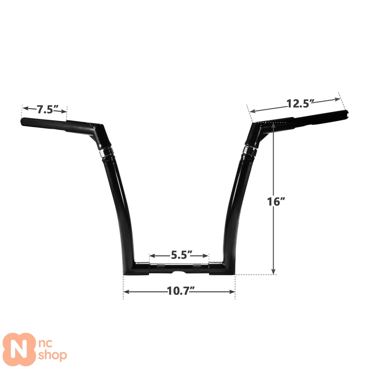 並行輸入品】 バイク 8/12/14/16/18インチ ライズ 1-1/4 1.25 ファット