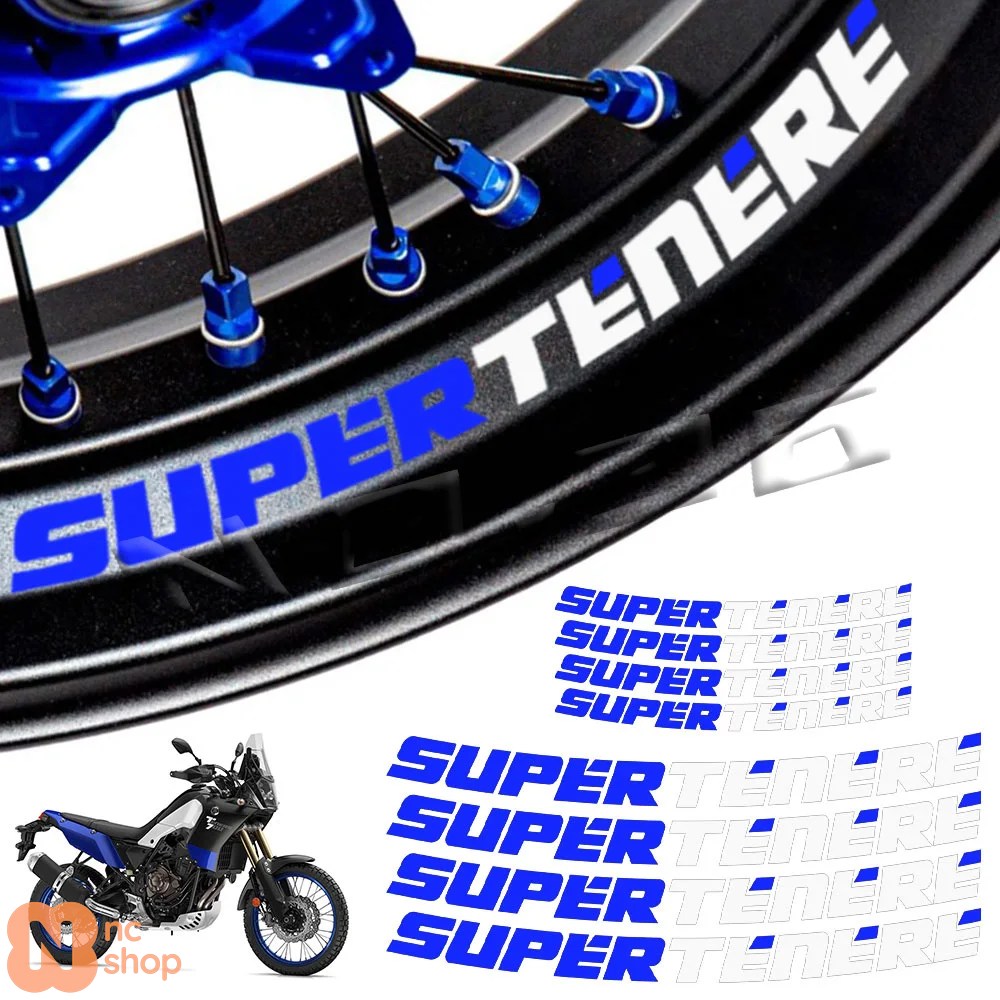 並行輸入品】 テネレ 700 XTZ 700Z バイク ホイールステッカー リム