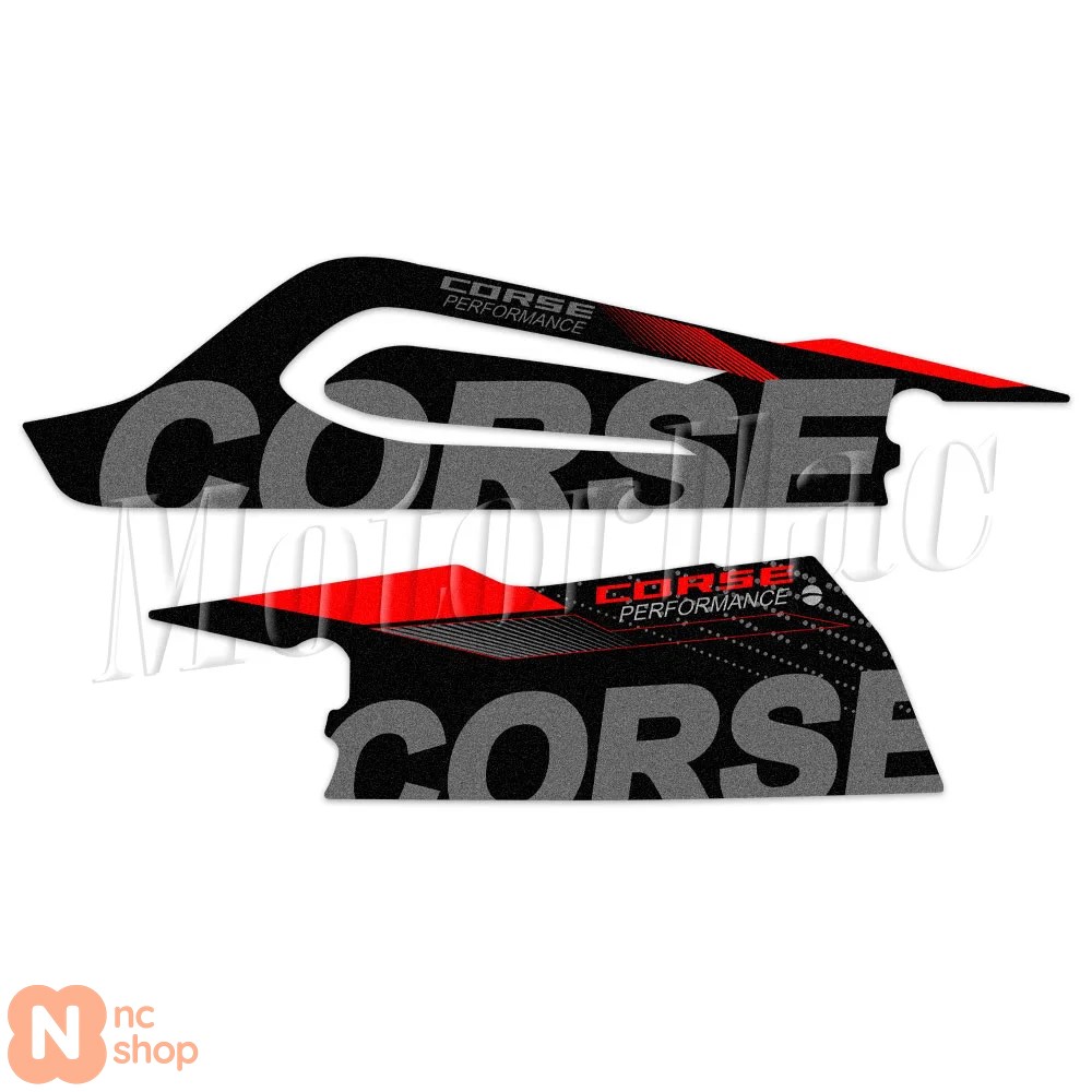 並行輸入品】 3Mバイクスイングアームステッカーキット 防水デカール