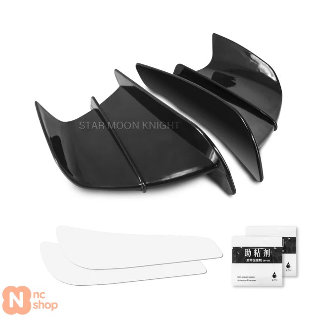 並行輸入品】 バイクウィングレット空力ウィングキット スポイラー