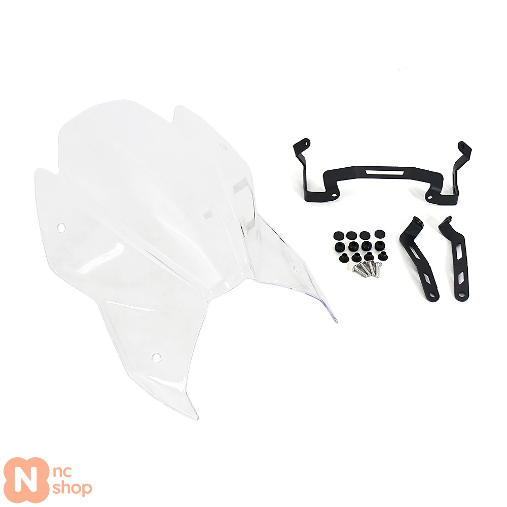 新型バイクアクセサリー ウインドスクリーン フロントガラス