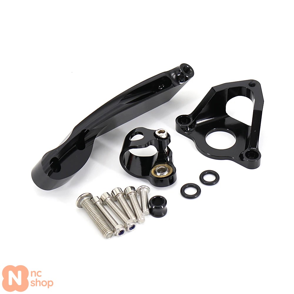 【並行輸入品】 ホンダ CBR600RR CBR 600 RR CBR600RR バイク用調整式ステアリング化ダンパーブラケットマウントキット 2007 2008 - 2016_4