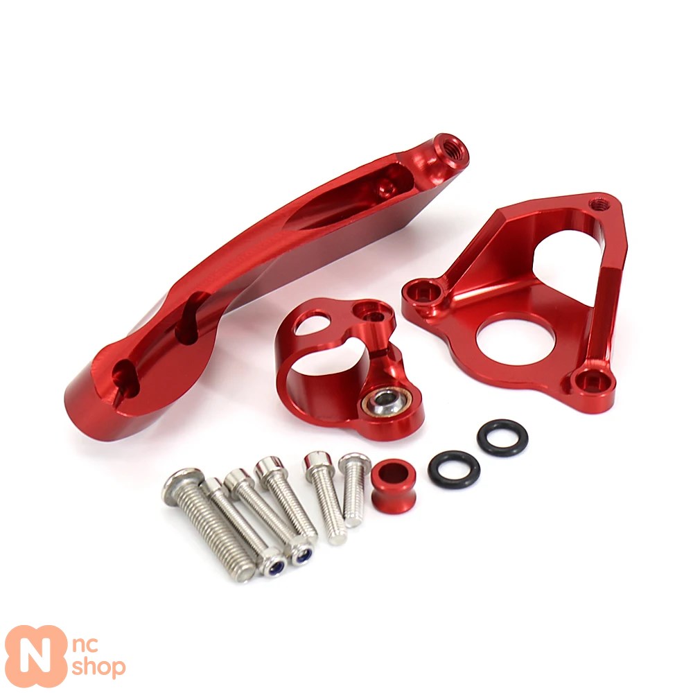 【並行輸入品】 ホンダ CBR600RR CBR 600 RR CBR600RR バイク用調整式ステアリング化ダンパーブラケットマウントキット 2007 2008 - 2016_3