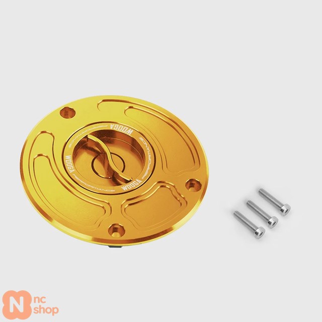 CNC ビレット アルミニウム クイックオープン フューエルタンク