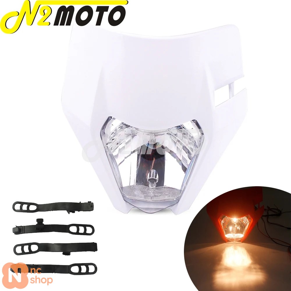 オフロードエンデューロモトクロス用LEDヘッドライトヘッド