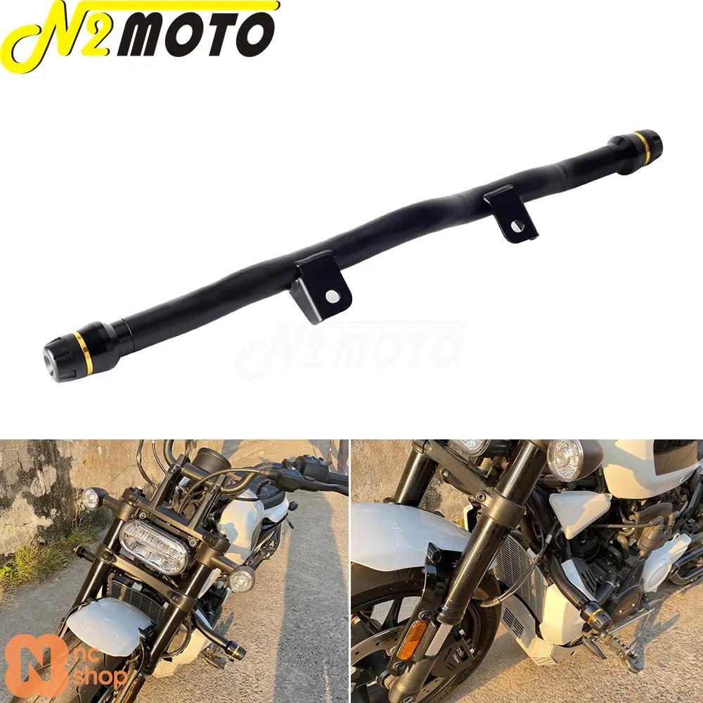 ブランド登録なし - 【並行輸入品】 2021-2023 バンパーフロントカーシュバー ハーレースポーツスターS RH1250S RH 1250 S用付属品 ブラックフラットアウトバー 発動機ガ