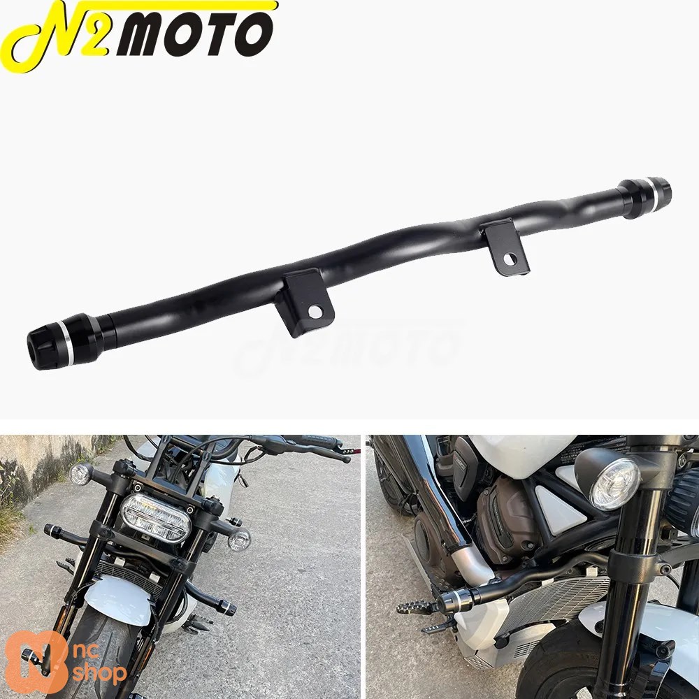 ブランド登録なし - 【並行輸入品】 2021-2023 バンパーフロントカーシュバー ハーレースポーツスターS RH1250S RH 1250 S用付属品 ブラックフラットアウトバー 発動機ガ