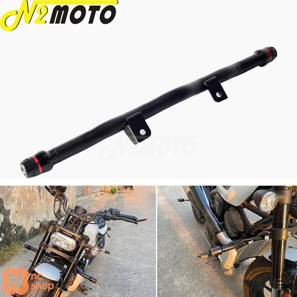 ブランド登録なし - 【並行輸入品】 2021-2023 バンパーフロントカーシュバー ハーレースポーツスターS RH1250S RH 1250 S用付属品 ブラックフラットアウトバー 発動機ガ