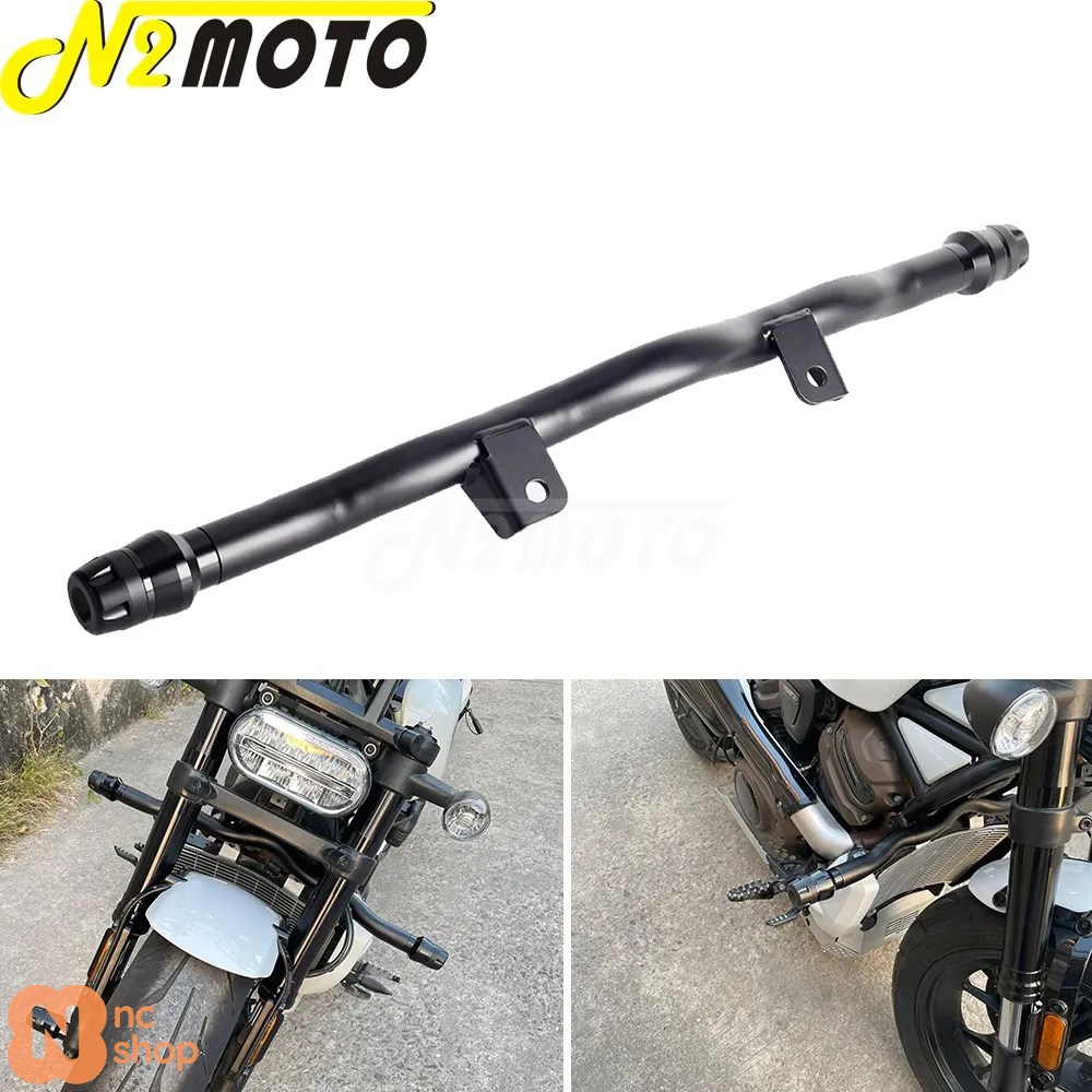 ブランド登録なし - 【並行輸入品】 2021-2023 バンパーフロントカーシュバー ハーレースポーツスターS RH1250S RH 1250 S用付属品 ブラックフラットアウトバー 発動機ガ