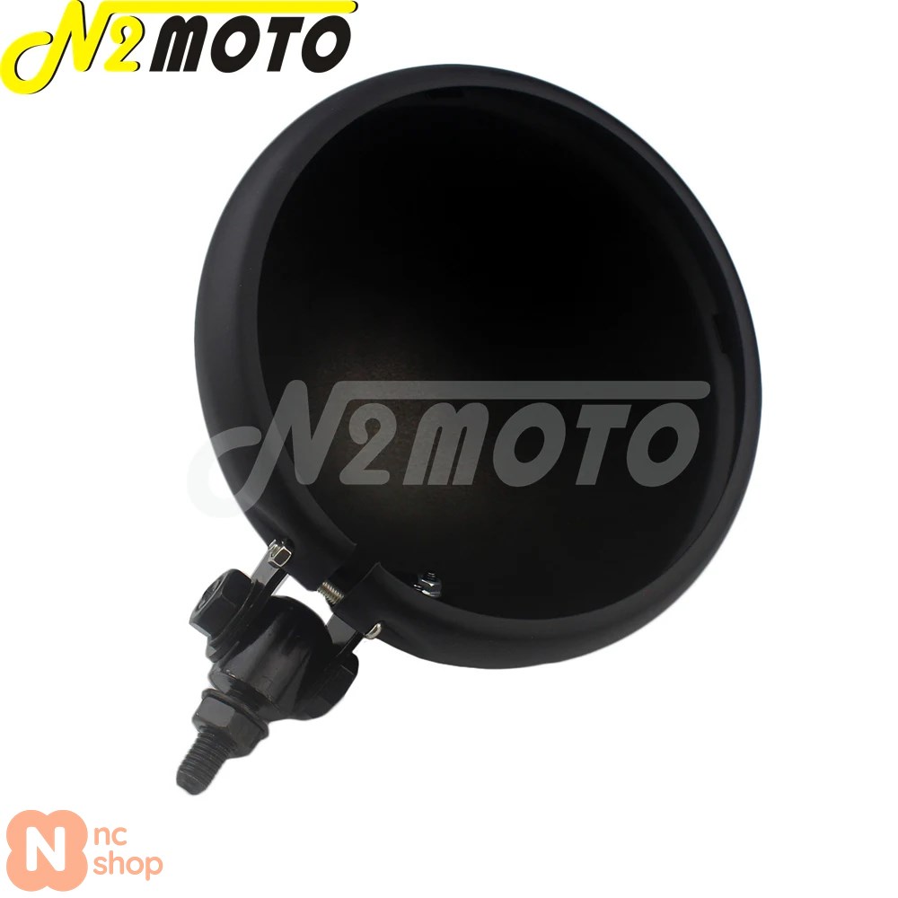 並行輸入品】 クロムメッキ仕上げ 5.75インチ バイク用LEDヘッドライト