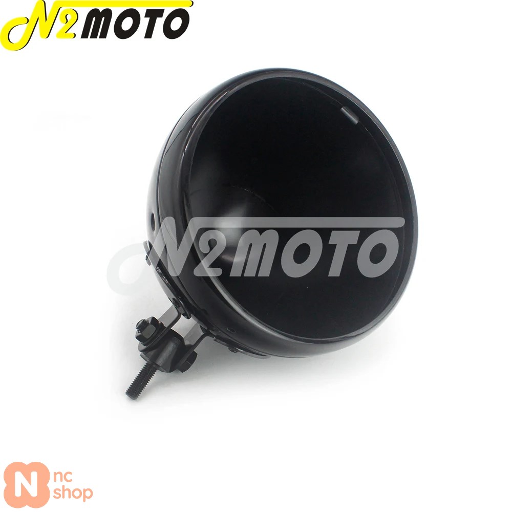 並行輸入品】 バイク用 7インチLEDヘッドライトハウジングヘッドライト