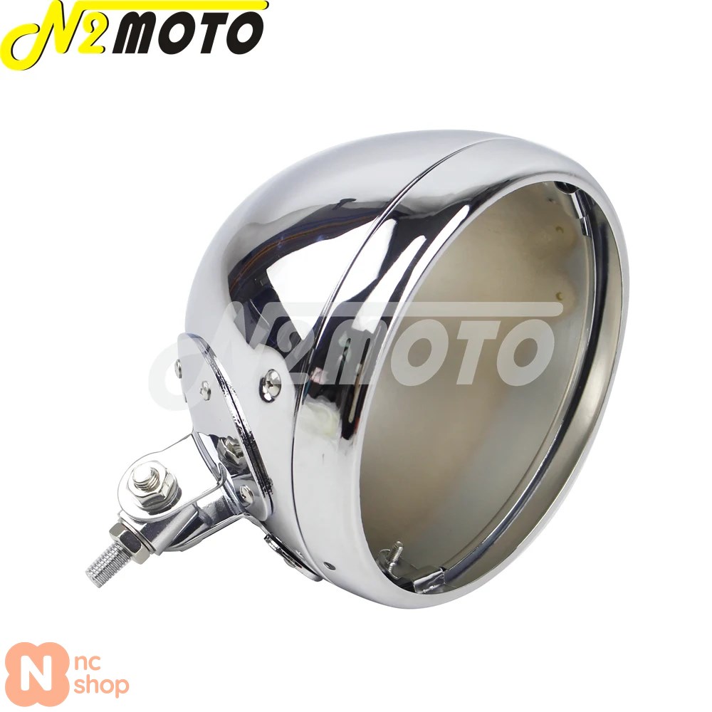 並行輸入品】 バイク用 7インチLEDヘッドライトハウジングヘッドライト