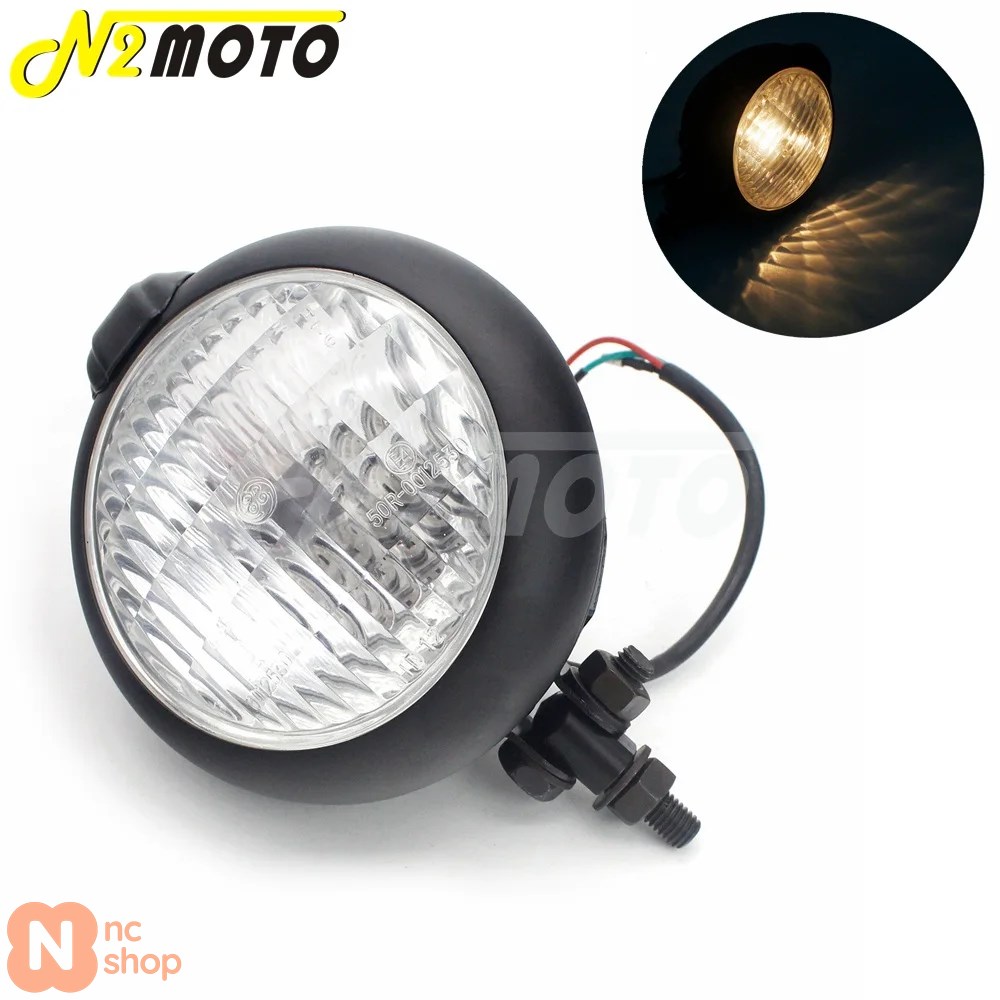 12Ｖ ユニティタイプ　4.5インチ　ヘッドライト　Ｈ4 ビンテージ　ハーレー 4.5インチ ハーレーダビッドソン用 汎用 ビンテージ バイク 二輪