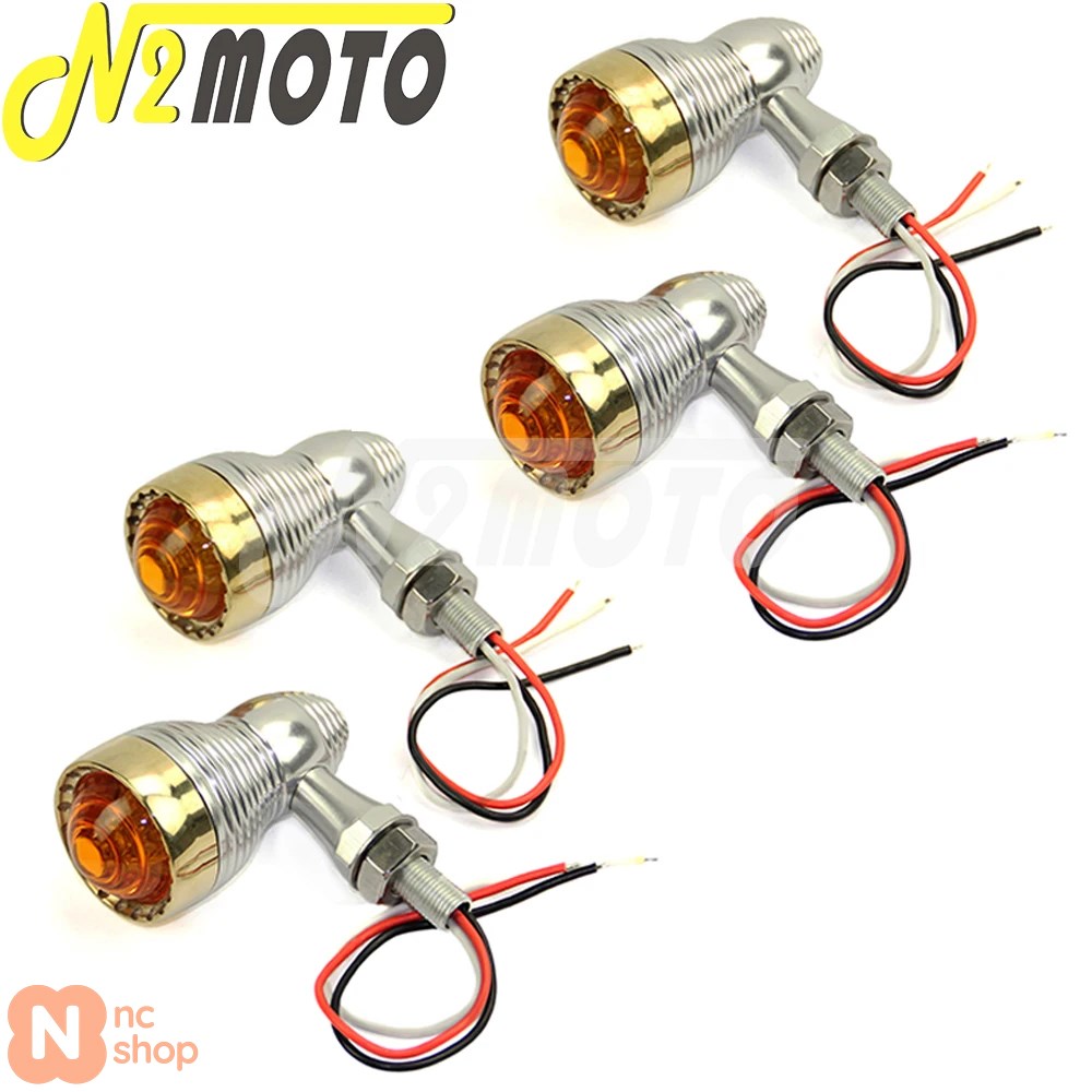 並行輸入品】 フロントリア LED ウィンカーライト バイク オールド